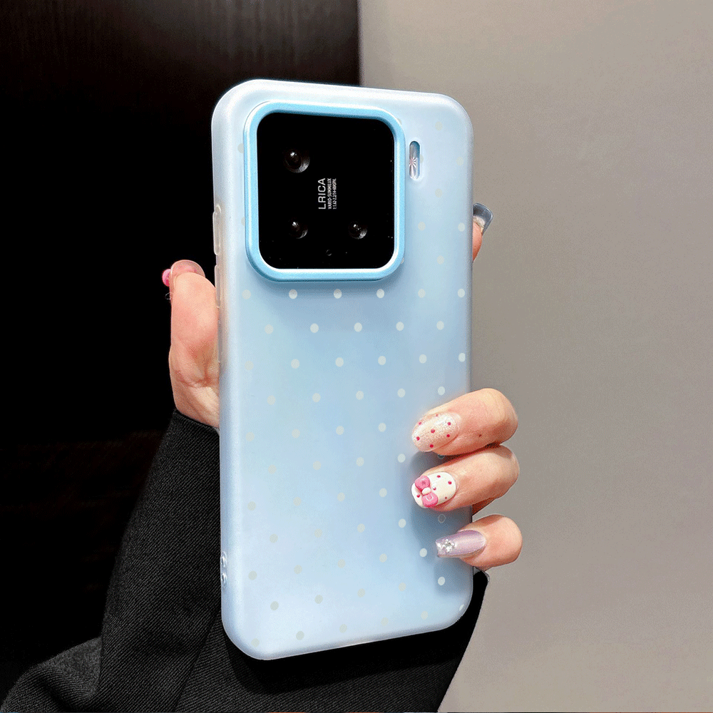 Adorable Light Blue Polka Dot  - Xiaomi Redmi Note 14 评论和价格