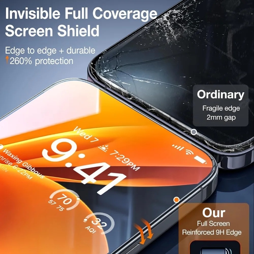 2PCS Tempered Glass For HUAWEI - Huawei Nova 12 评论和价格