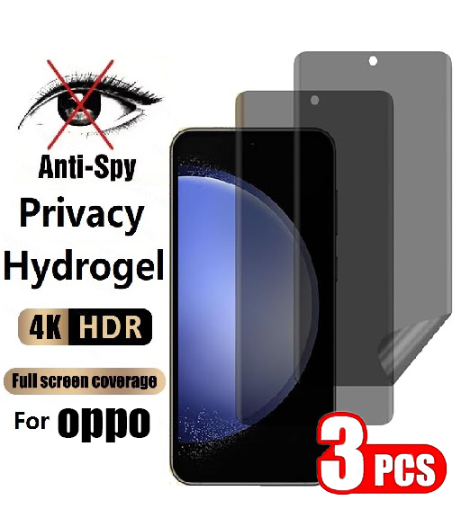 3Pcs Privacy Hydrogel Film For - Oppo A78 评论和价格