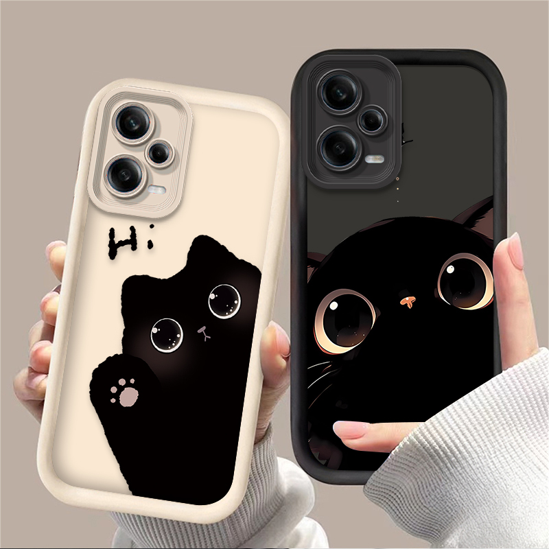 Lovely Big Eyed Cat Phone Case - Xiaomi Redmi Note 14 评论和价格