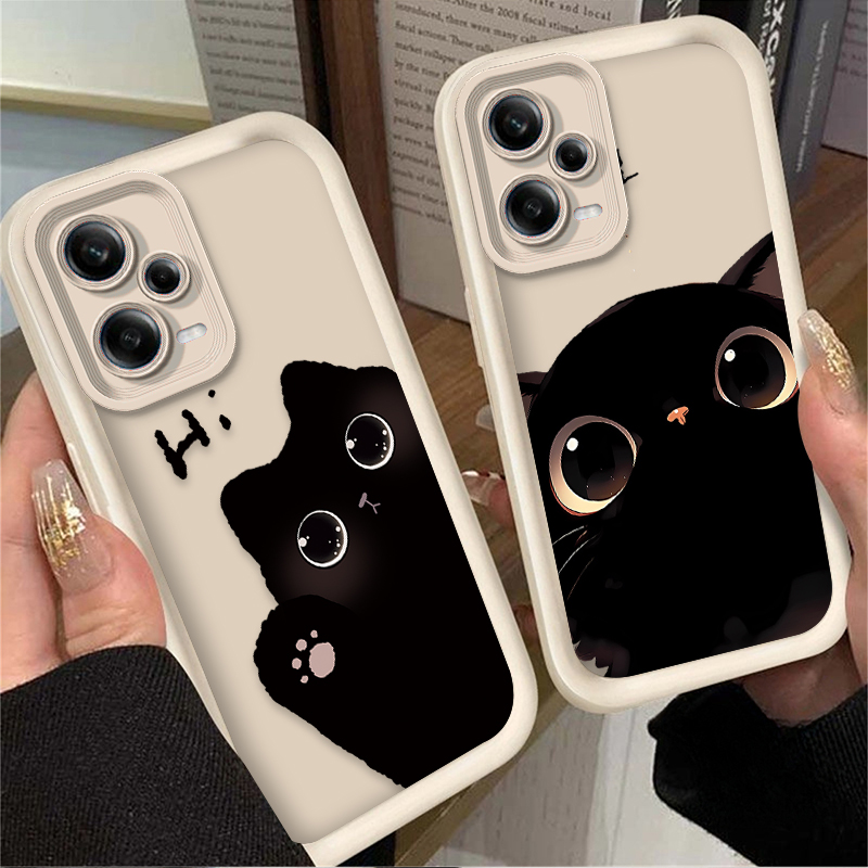 Lovely Big Eyed Cat Phone Case - Xiaomi Redmi Note 14 评论和价格