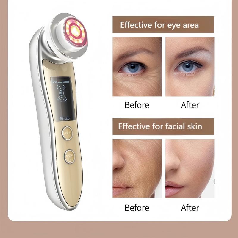 5 in 1 RF Facial Massager with - Galvanic Skin Sensor 评论和价格