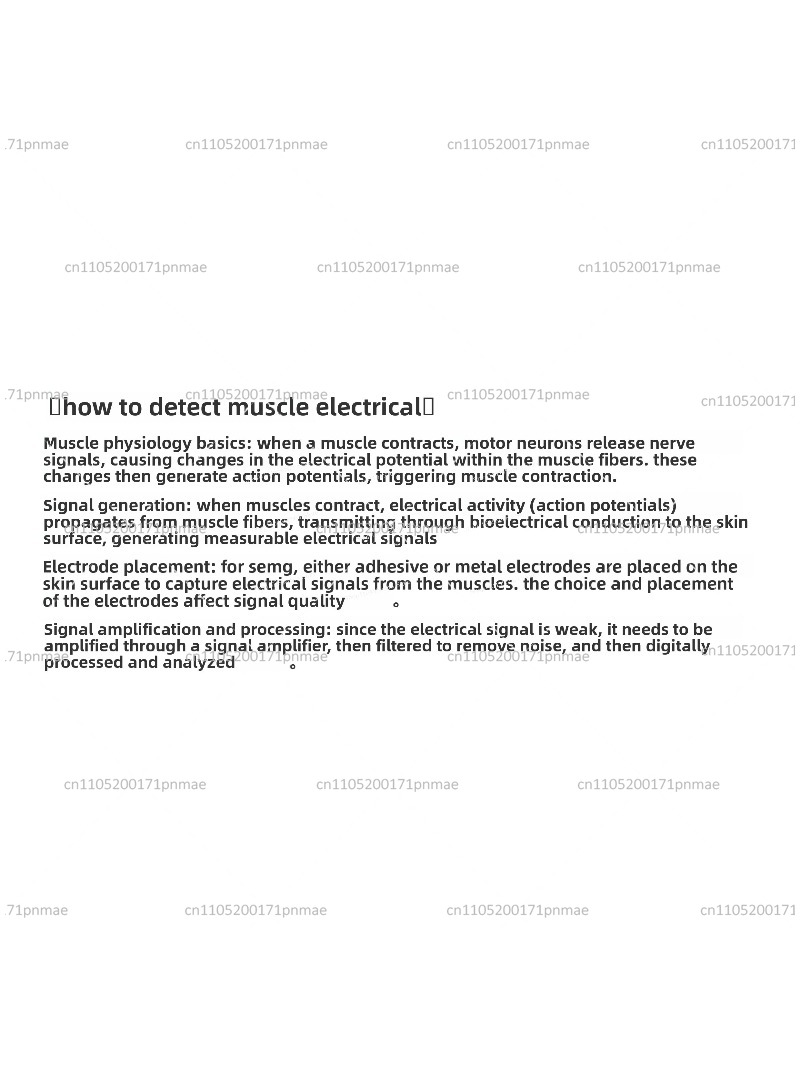 Dry Electrode SEMG Sensor EMG  - Muscle Sensor Emg 评论和价格
