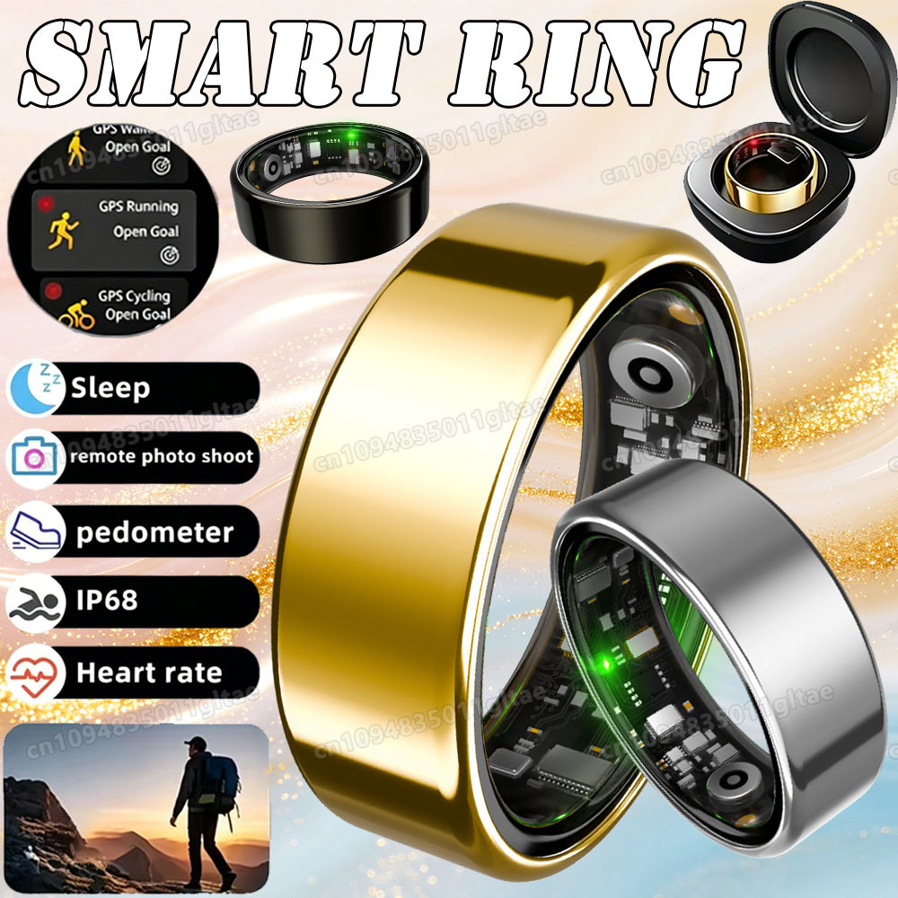New R09 Smart Ring Men Women w - Temperature Ring Skin 评论和价格