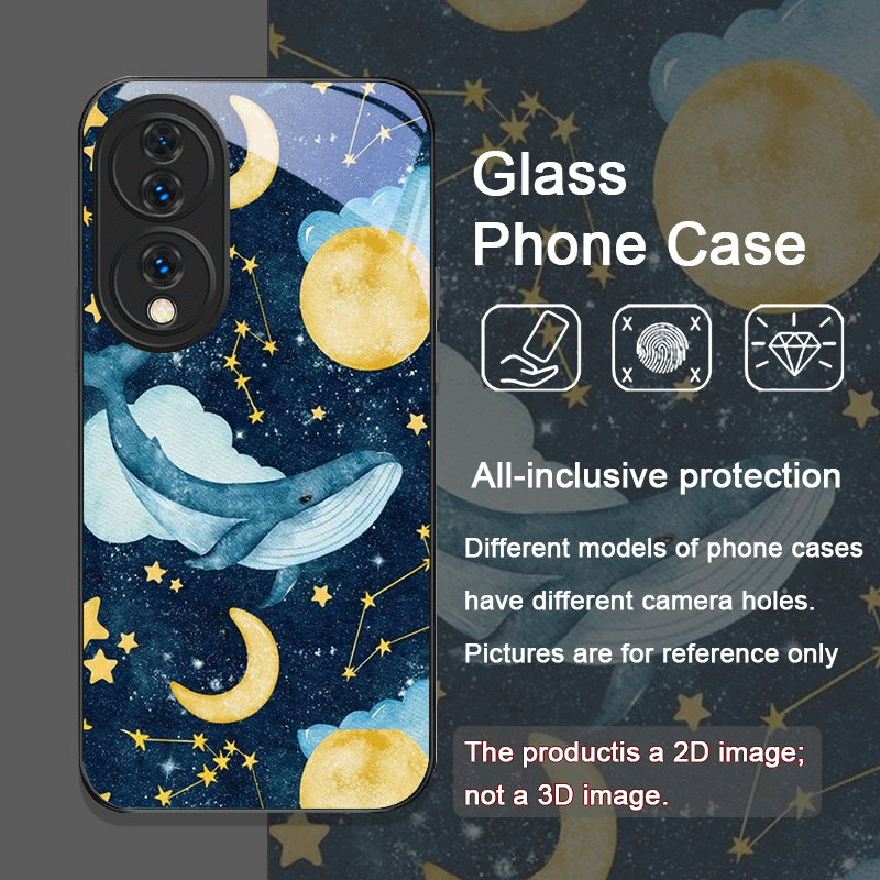 Cartoon Starry Sky Blue Whale  - Huawei Mate 60 评论和价格