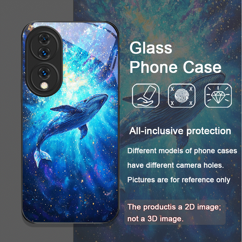 Cartoon Starry Sky Blue Whale  - Huawei Mate 60 评论和价格