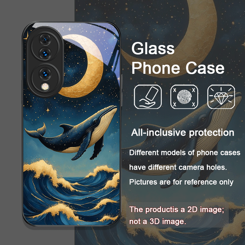 Cartoon Starry Sky Blue Whale  - Huawei Mate 60 评论和价格