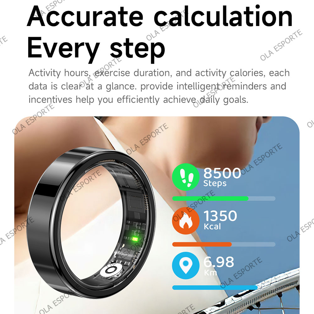 New R09 Smart Ring Men Women w - Temperature Ring Skin 评论和价格