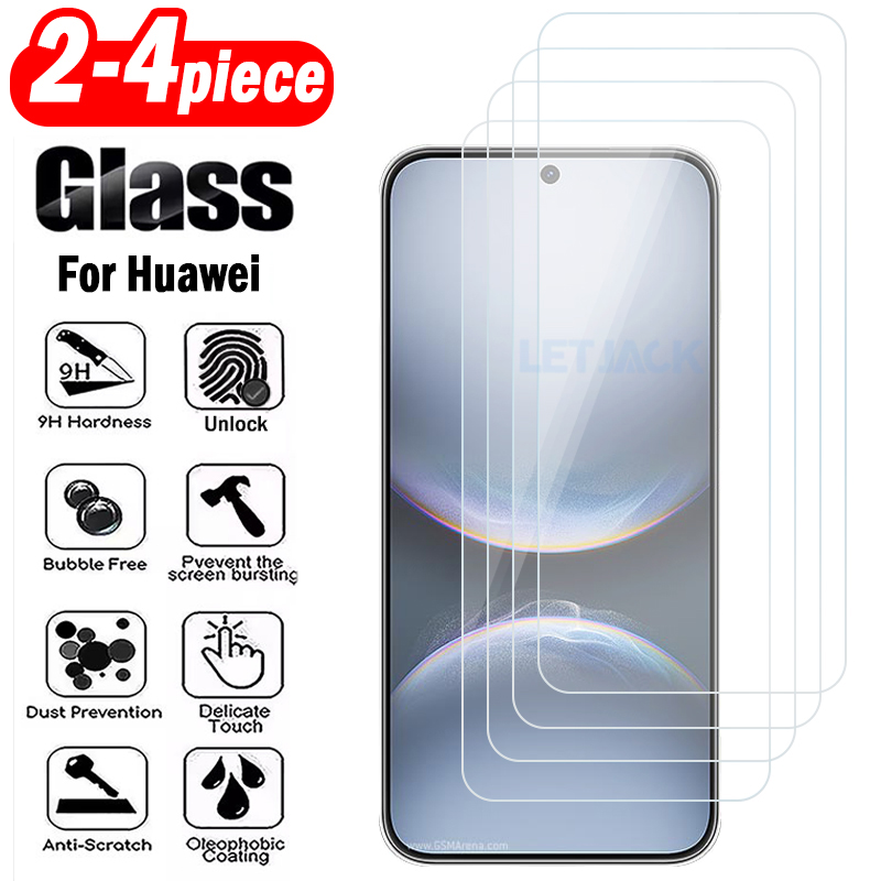 2-4Piece Protective Glass for  - Huawei Nova 12 评论和价格
