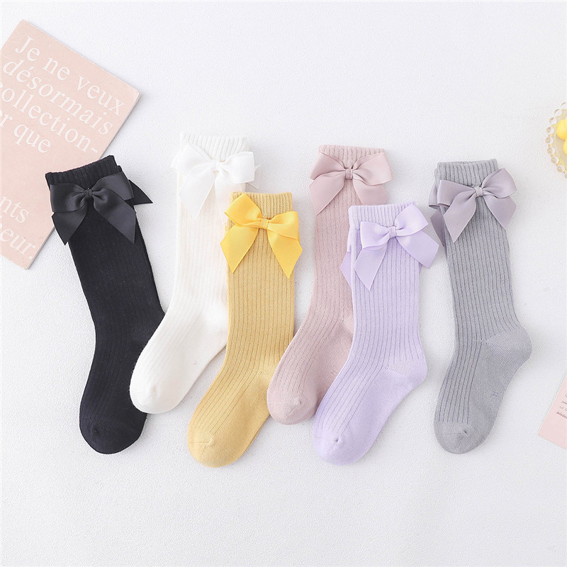 Children Girls Socks With Bows - Baby Sock Oximeter 评论和价格