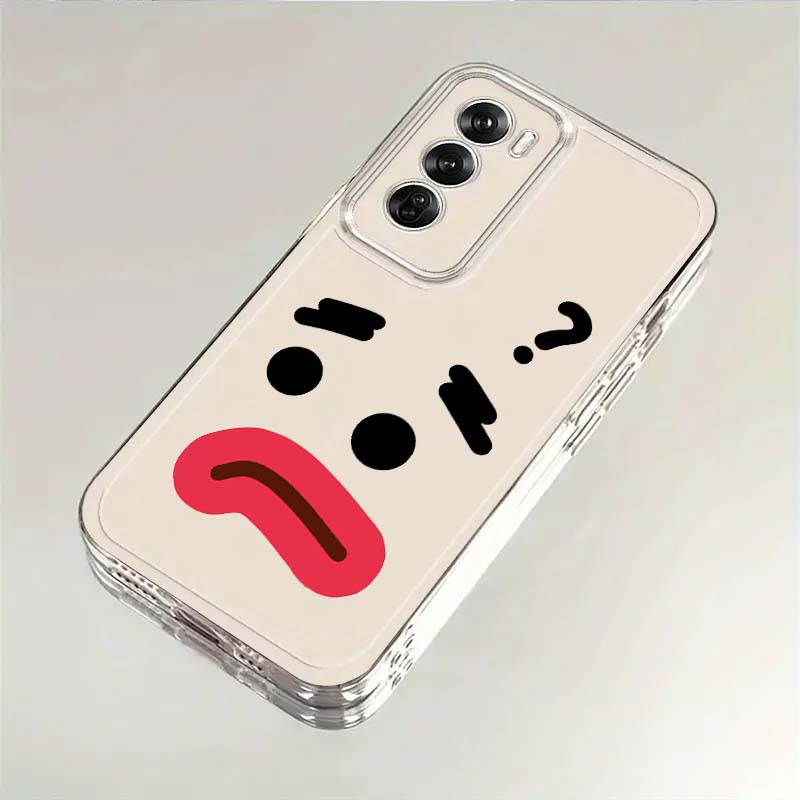 Cartoon cute emoji pattern Cas - Oppo A78 评论和价格