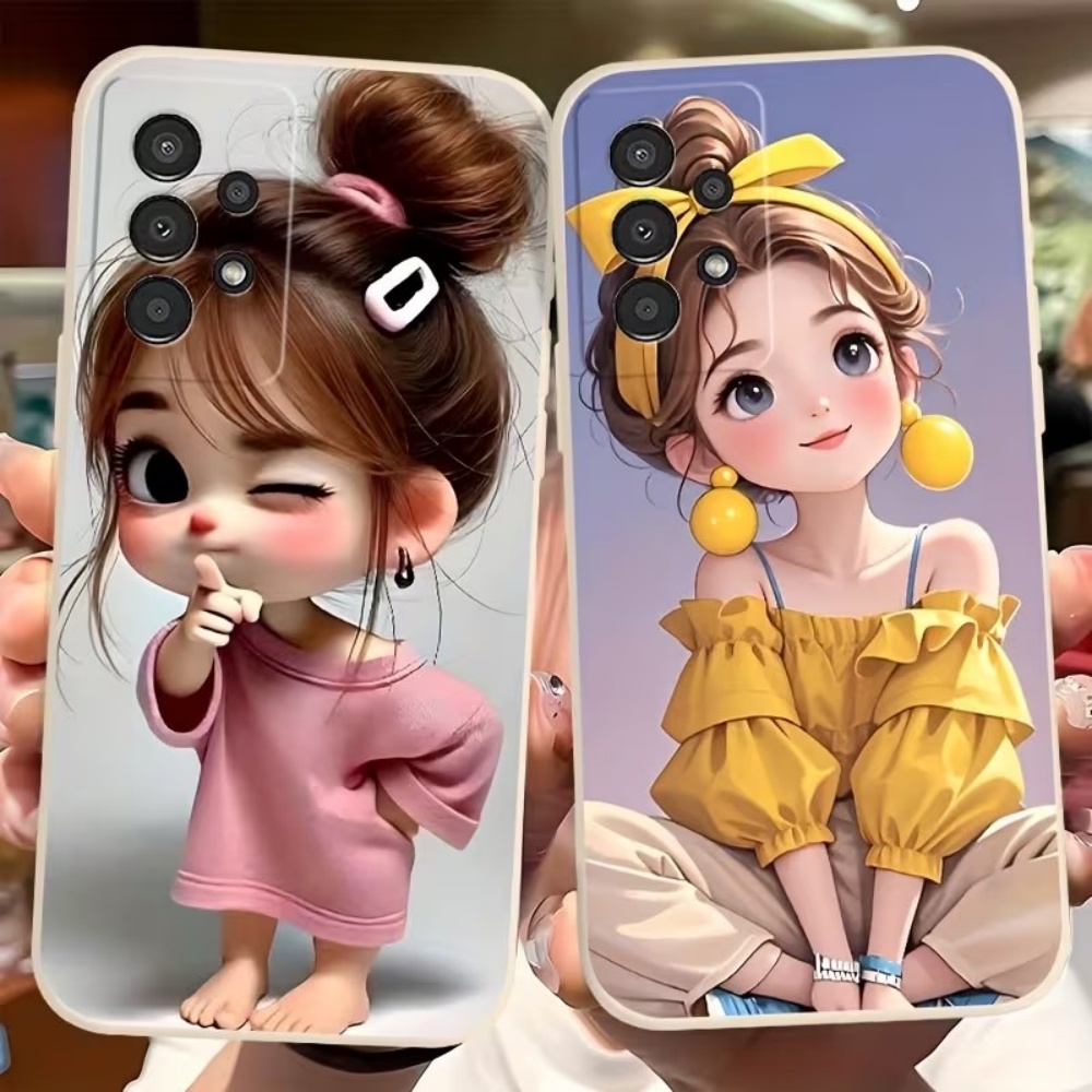 Cute Cartoon Girl Pattern Desi - Samsung Galaxy S25 评论和价格