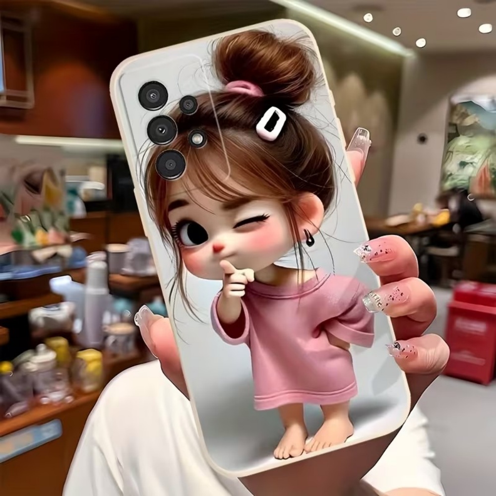Cute Cartoon Girl Pattern Desi - Samsung Galaxy S25 评论和价格