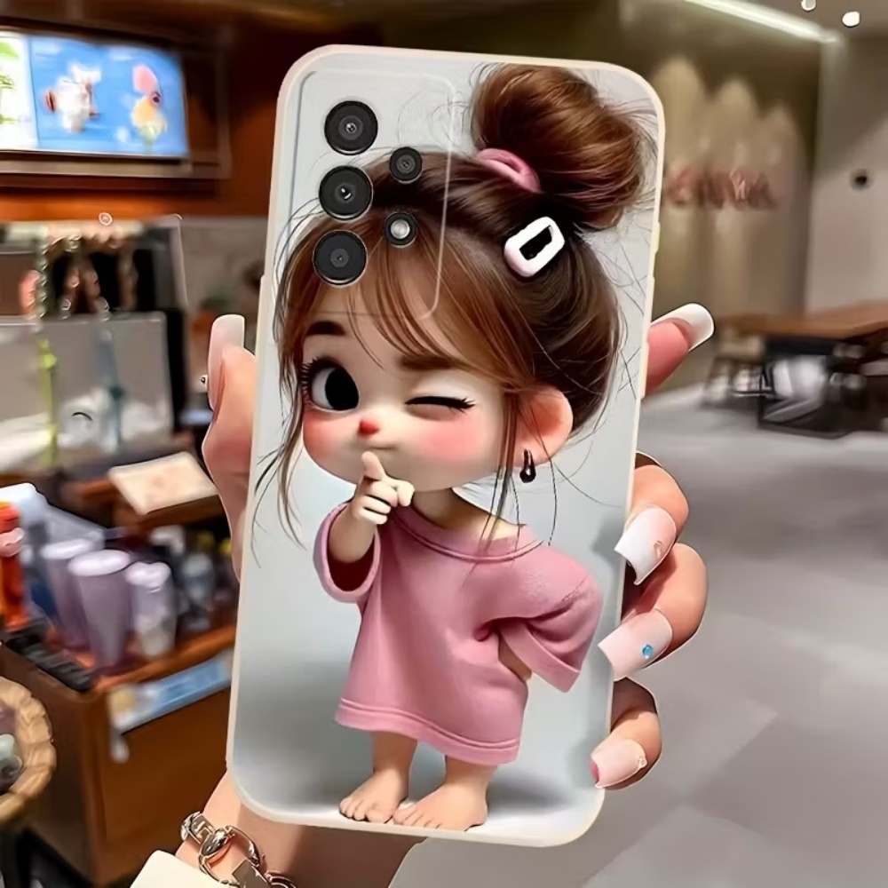 Cute Cartoon Girl Pattern Desi - Samsung Galaxy S25 评论和价格