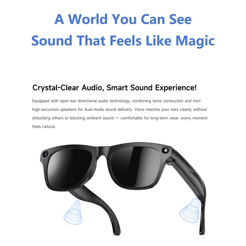 Lenovo AI Smart Glasses 8K HD  - Smart Glasses Lens 评论和价格