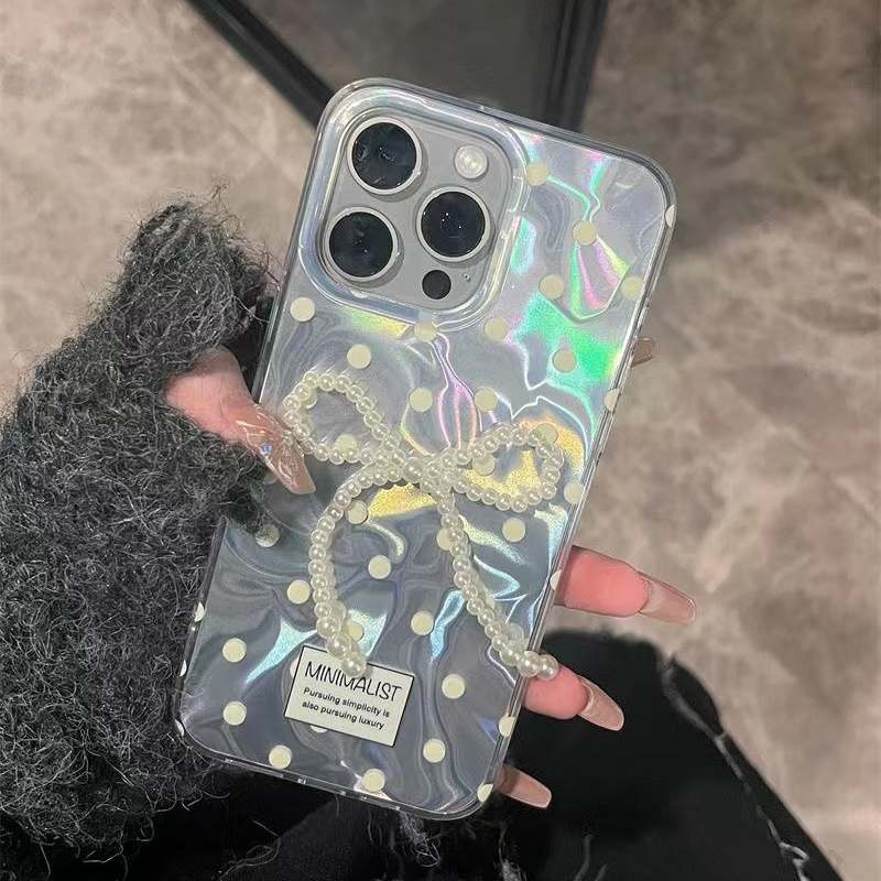 Pearl Bowknot Case For Realme  - Realme Note 50 评论和价格